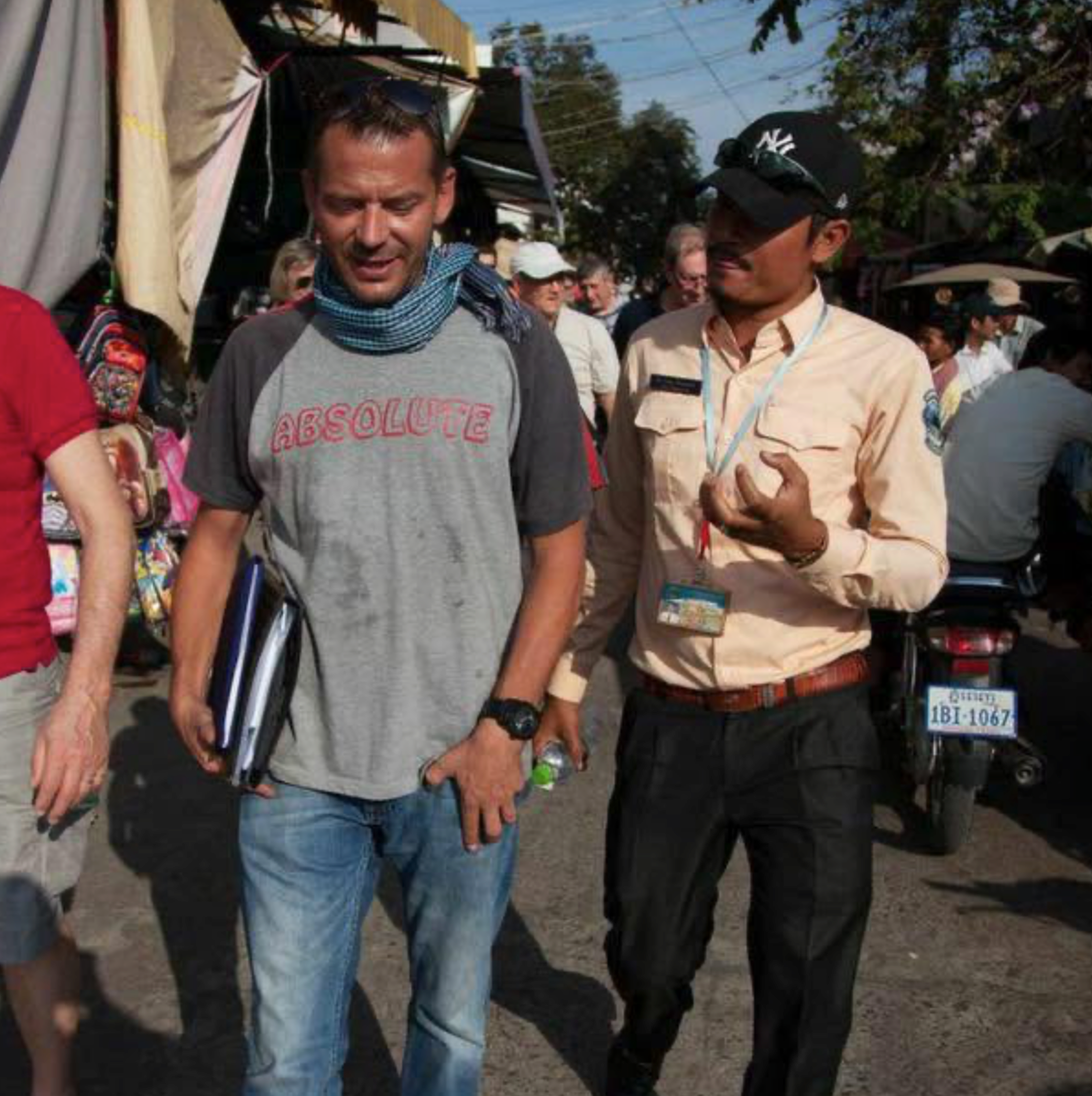 Jan Van Den Wyngaert — Founder of GR8 Travel Incentives at Angkor Wat